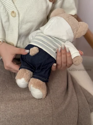 عروسک خرس از نمای پشت