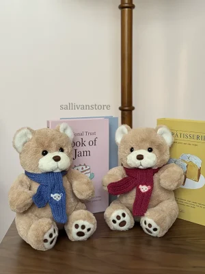 عروسک خرس شالگردنی