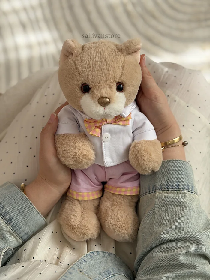 عروسک گربه پولیشی عروسک گربه پسر با لباس صورتی